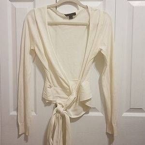 Wrap Cardigan crop
